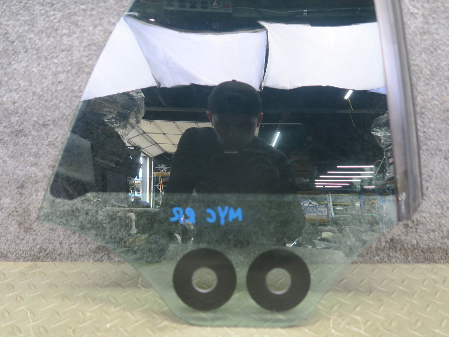 09-15 Mini Cooper R57 Convertible Rear Right Quarter Glass Window Tinted OEM