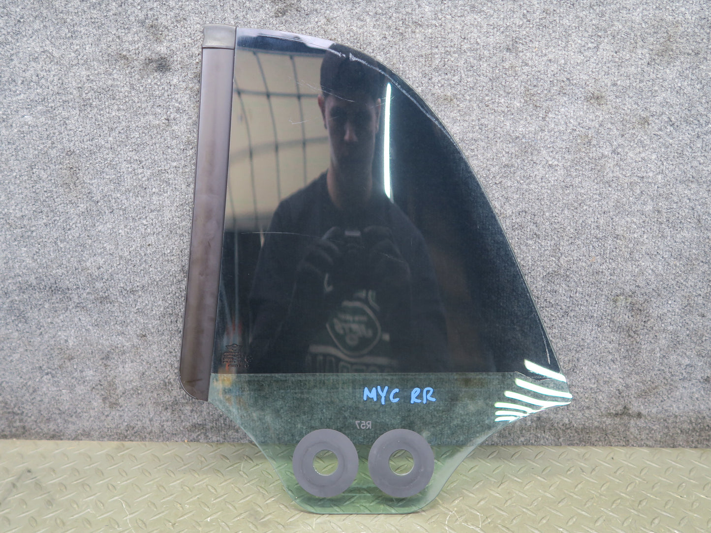 09-15 Mini Cooper R57 Convertible Rear Right Quarter Glass Window Tinted OEM