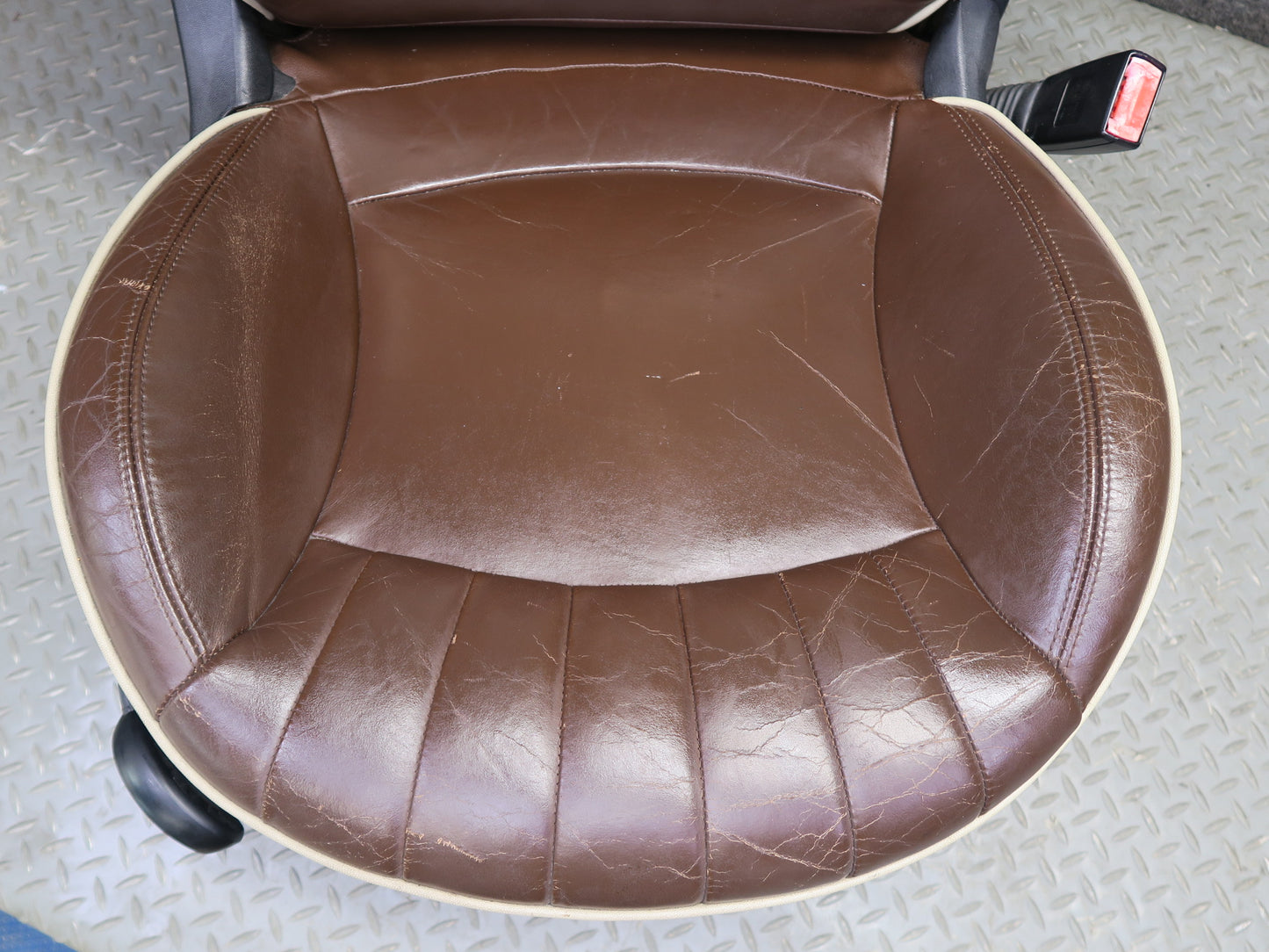 09-15 Mini Cooper R57 Convertible Set of 2 Front Sport Leather Seat OEM