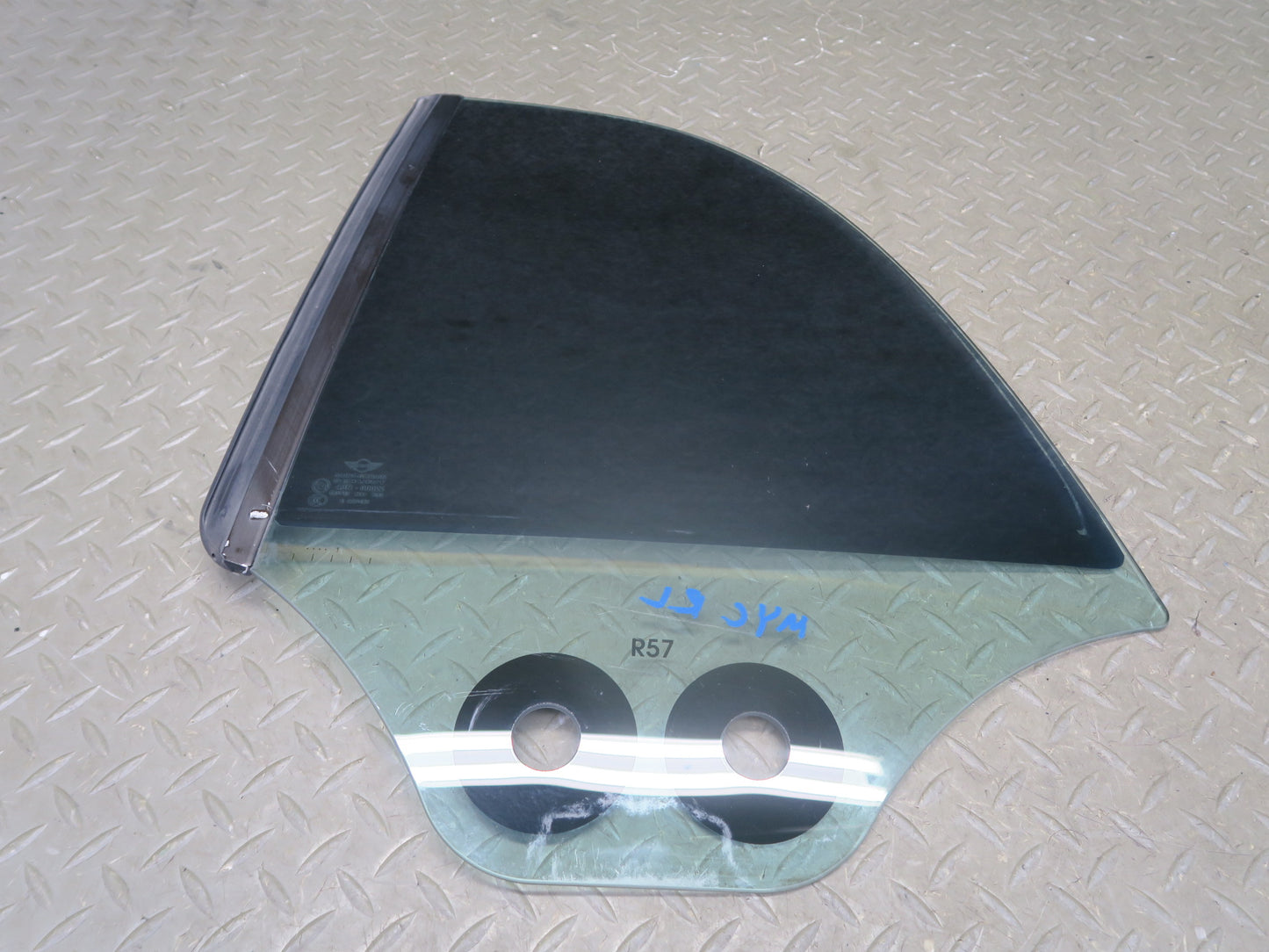 09-15 Mini Cooper R57 Convertible Rear Left Quarter Glass Window Tinted OEM