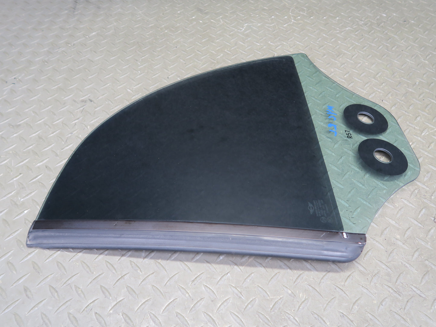 09-15 Mini Cooper R57 Convertible Rear Left Quarter Glass Window Tinted OEM