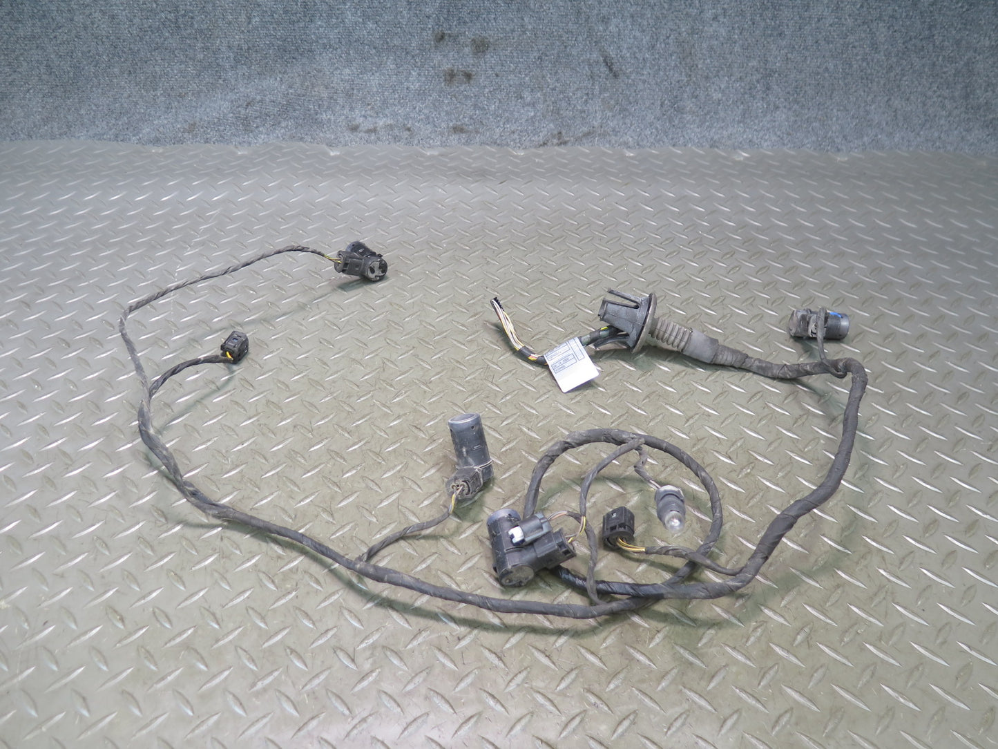 2006-2010 BMW E63 E64 M6 Rear Bumper PDC Parking Distance Sensor Wiring Set