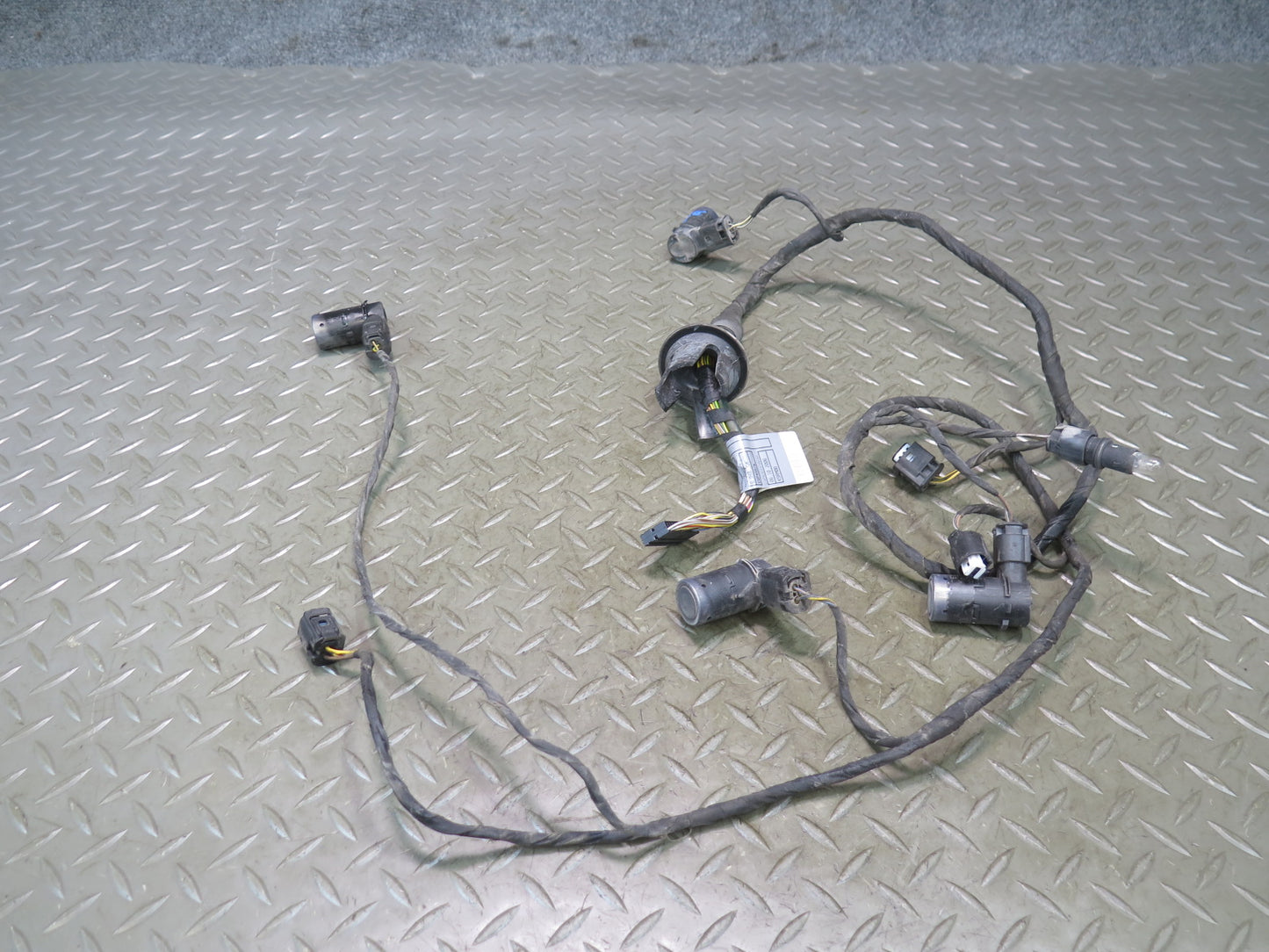 2006-2010 BMW E63 E64 M6 Rear Bumper PDC Parking Distance Sensor Wiring Set