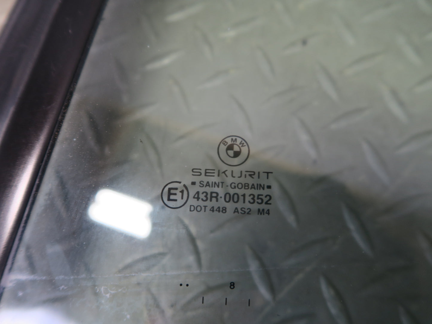 94-99 BMW E36 328iC Convertible Rear Left Quarter Glass Window OEM