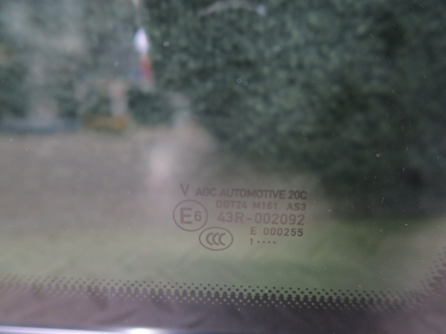 2011-2018 Porsche Cayenne 958 Rear Right Pass Side Quarter Glass Window