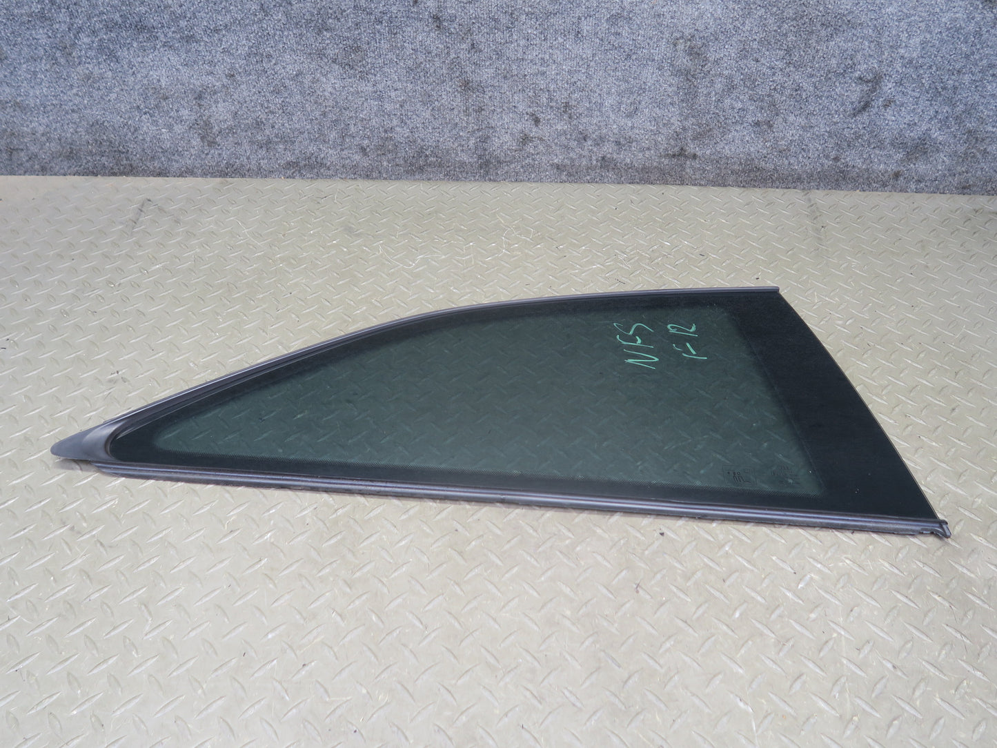 08-17 Audi 8T S5 Coupe Rear Right Passenger Side Quarter Window Glass OEM