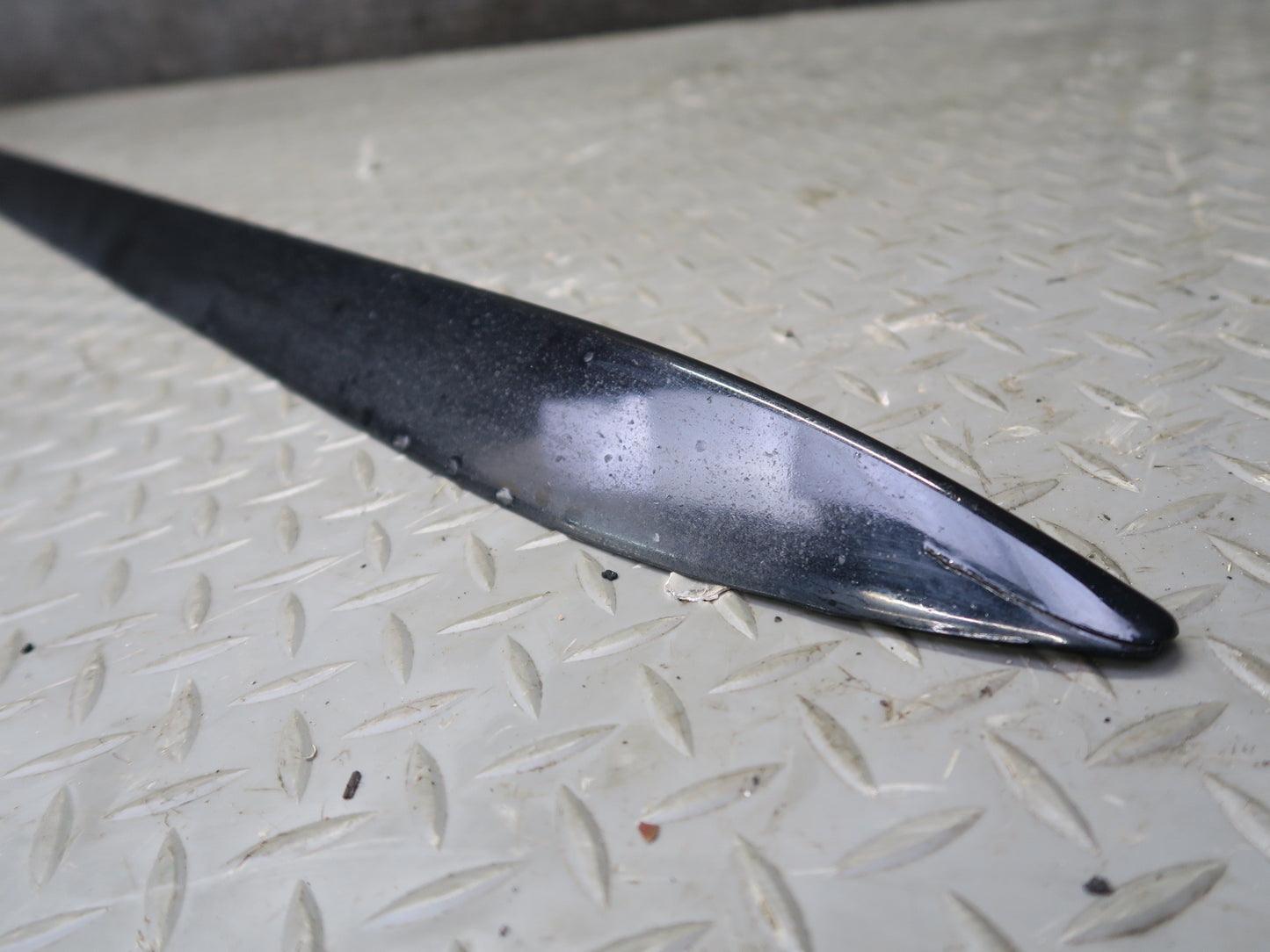 08-16 Audi B8 S5 Coupe Set of 2 Side Rocker Panel Trim Molding Black OEM