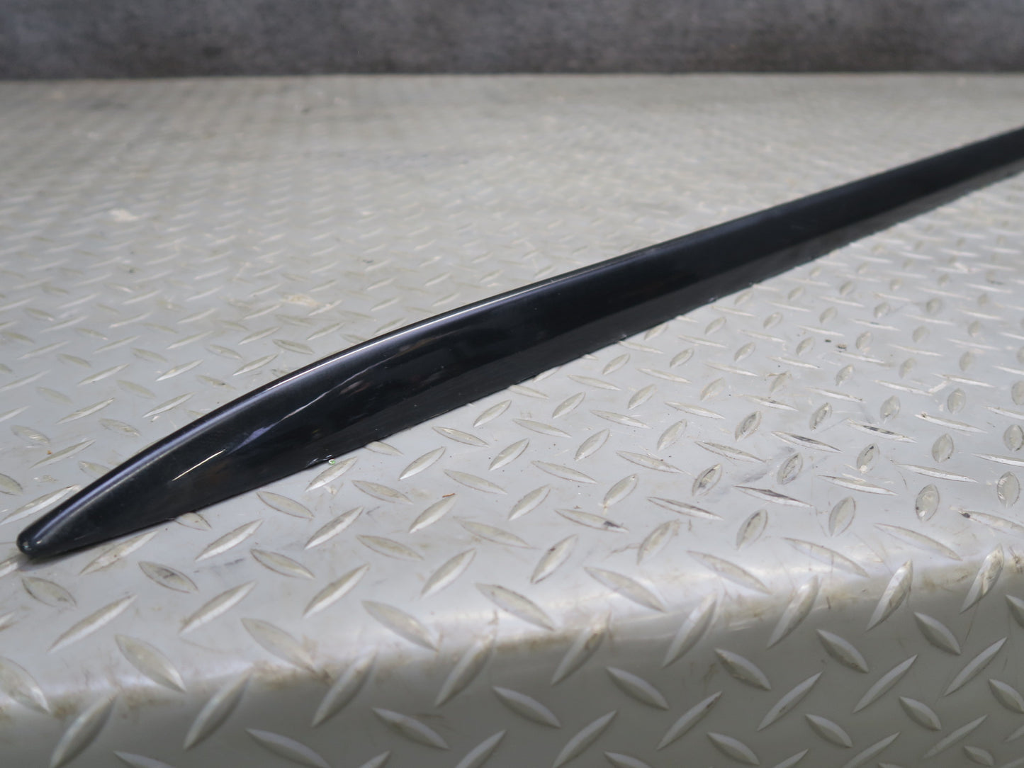 08-16 Audi B8 S5 Coupe Set of 2 Side Rocker Panel Trim Molding Black OEM