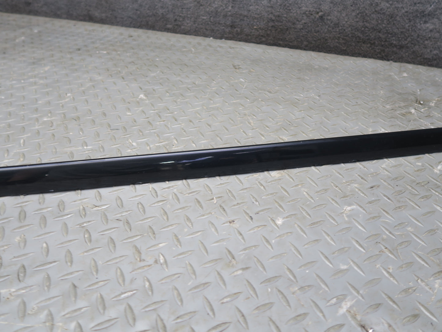 08-16 Audi B8 S5 Coupe Set of 2 Side Rocker Panel Trim Molding Black OEM