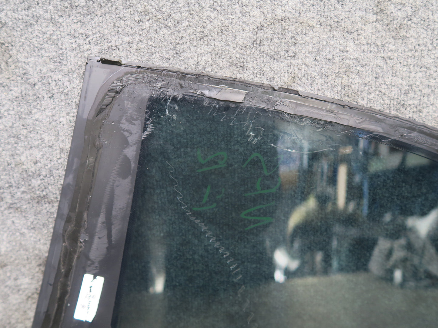 08-17 Audi 8T S5 Coupe Rear Right Passenger Side Quarter Window Glass OEM