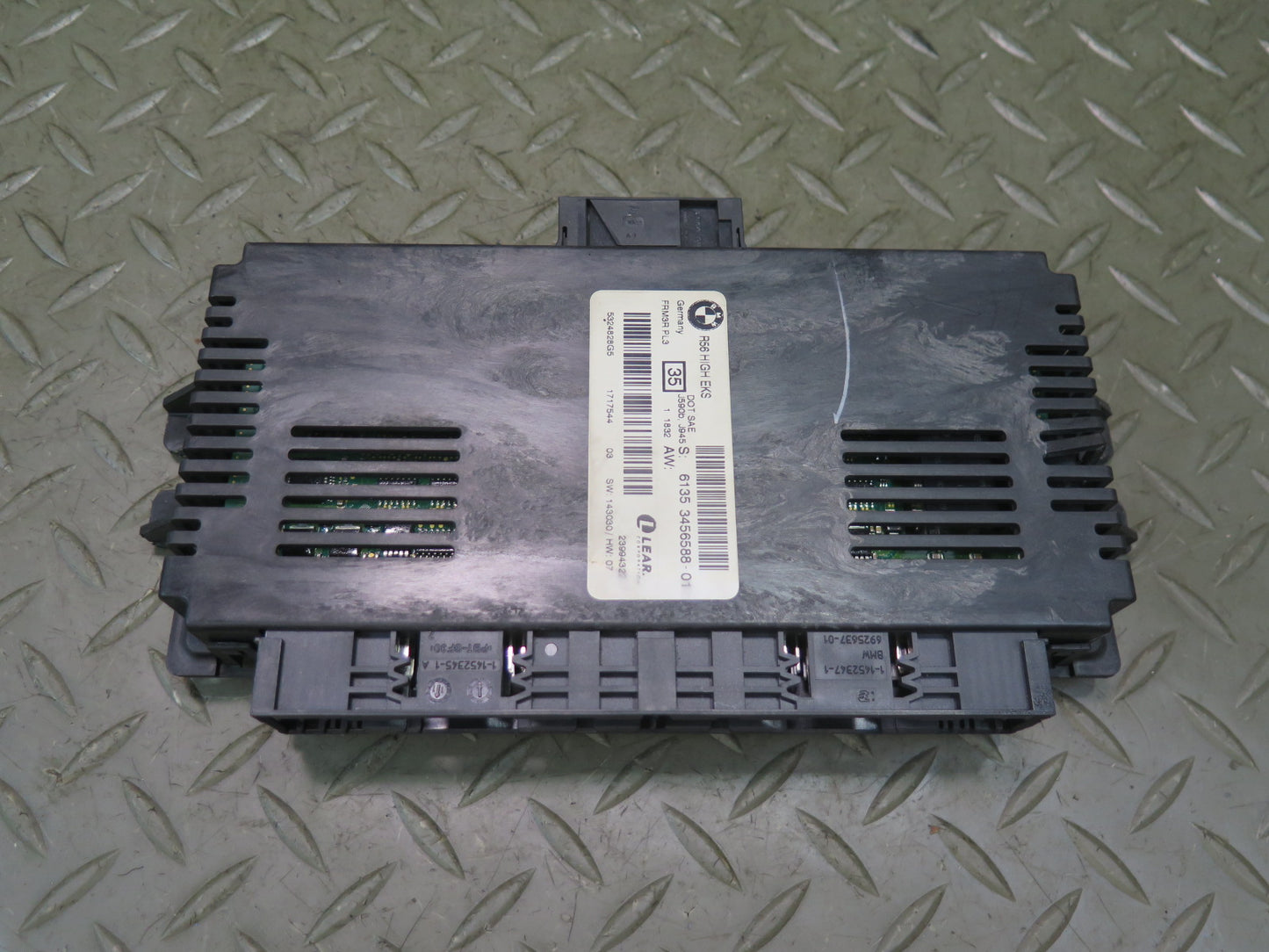 2011 Mini S R57 N18 ECU ECM Body CAS3 Module Door Glove Ignition Lock  KEY Set