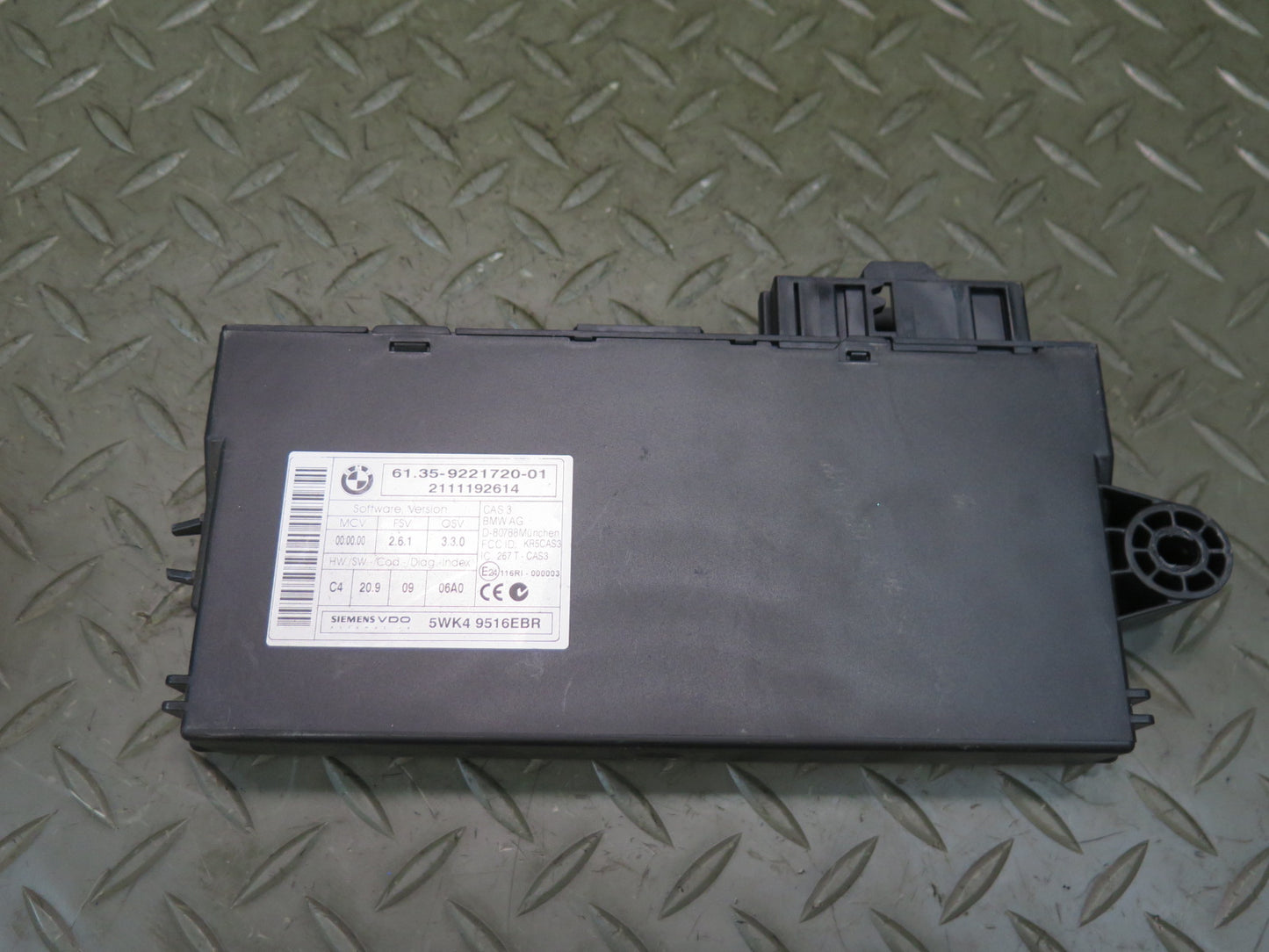 2011 Mini S R57 N18 ECU ECM Body CAS3 Module Door Glove Ignition Lock  KEY Set