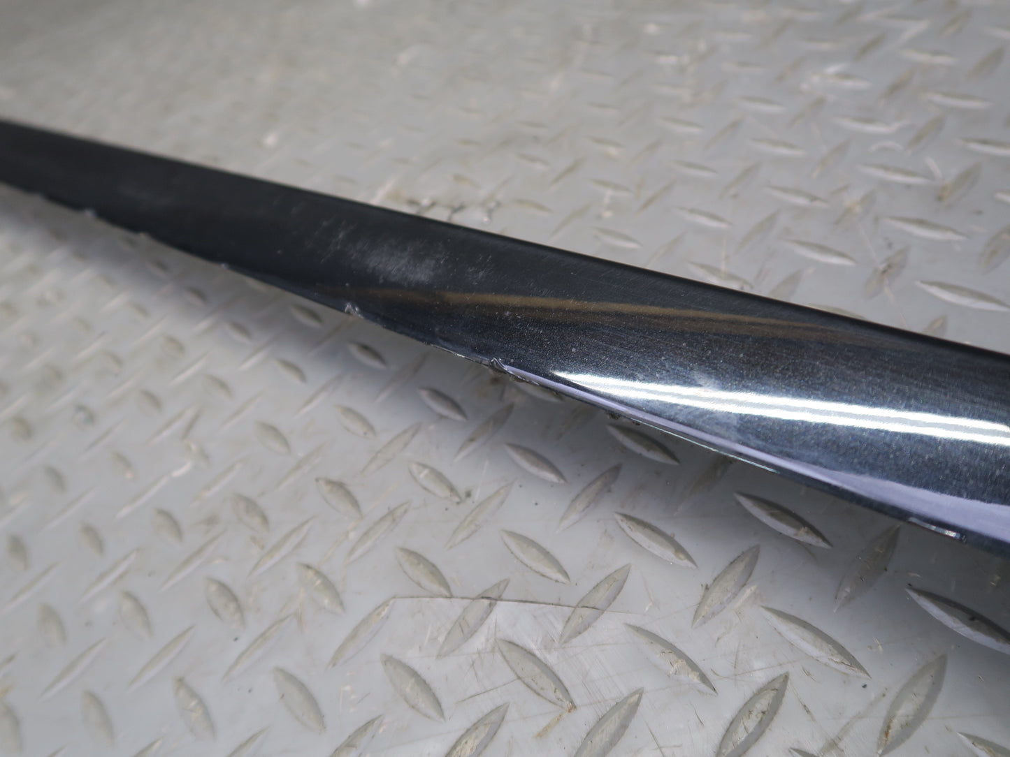 08-16 Audi B8 S5 Coupe Set of 2 Side Rocker Panel Trim Molding Black OEM
