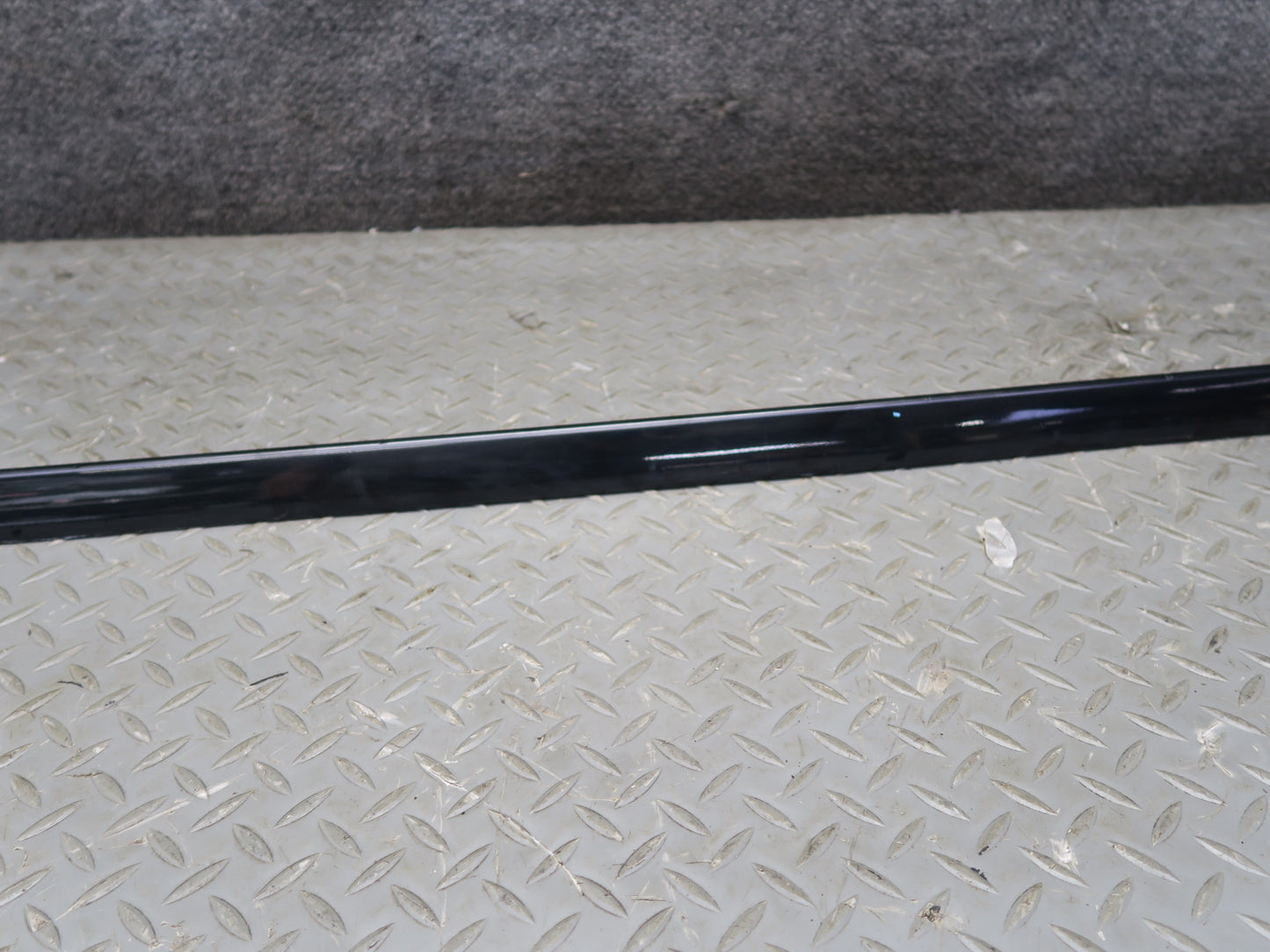08-16 Audi B8 S5 Coupe Set of 2 Side Rocker Panel Trim Molding Black OEM