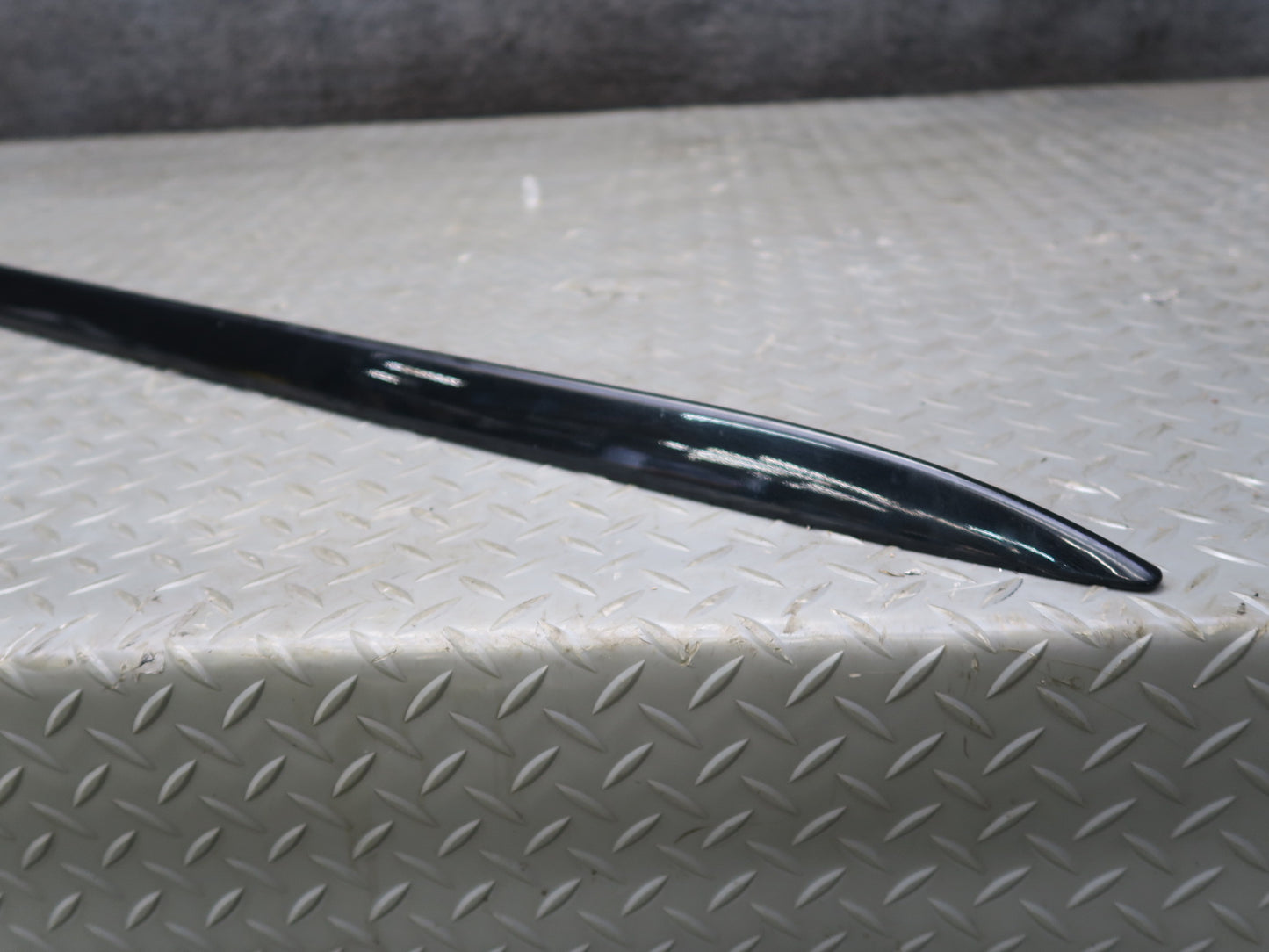 08-16 Audi B8 S5 Coupe Set of 2 Side Rocker Panel Trim Molding Black OEM