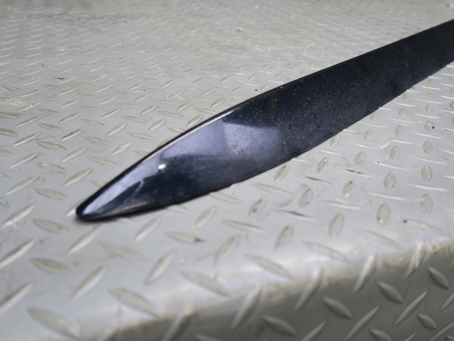 08-16 Audi B8 S5 Coupe Set of 2 Side Rocker Panel Trim Molding Black OEM
