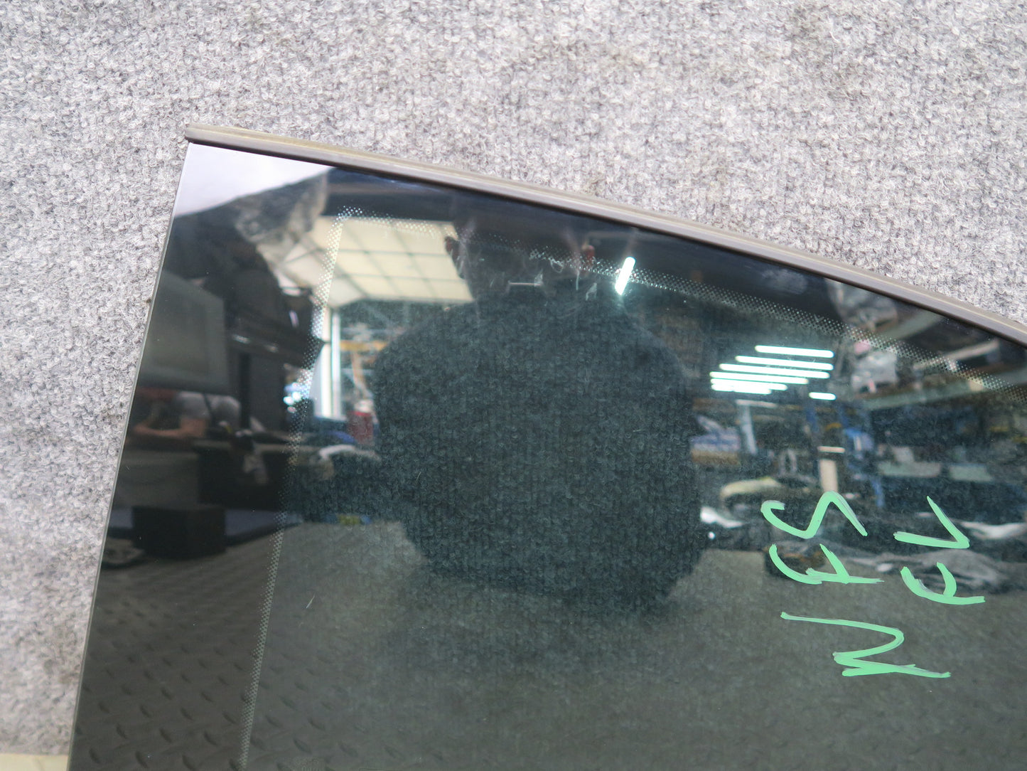 08-17 Audi 8T S5 Coupe Rear Left Driver Side Quarter Window Glass OEM