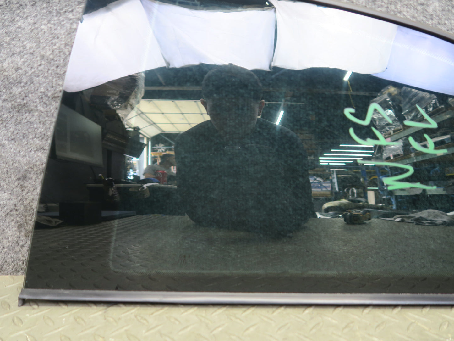 08-17 Audi 8T S5 Coupe Rear Left Driver Side Quarter Window Glass OEM