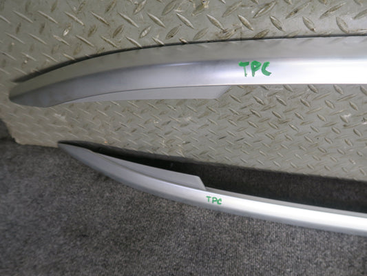 11-18 Porsche Cayenne 958 Upper Right & Left Roof Rack Rail Luggage Carrier Set