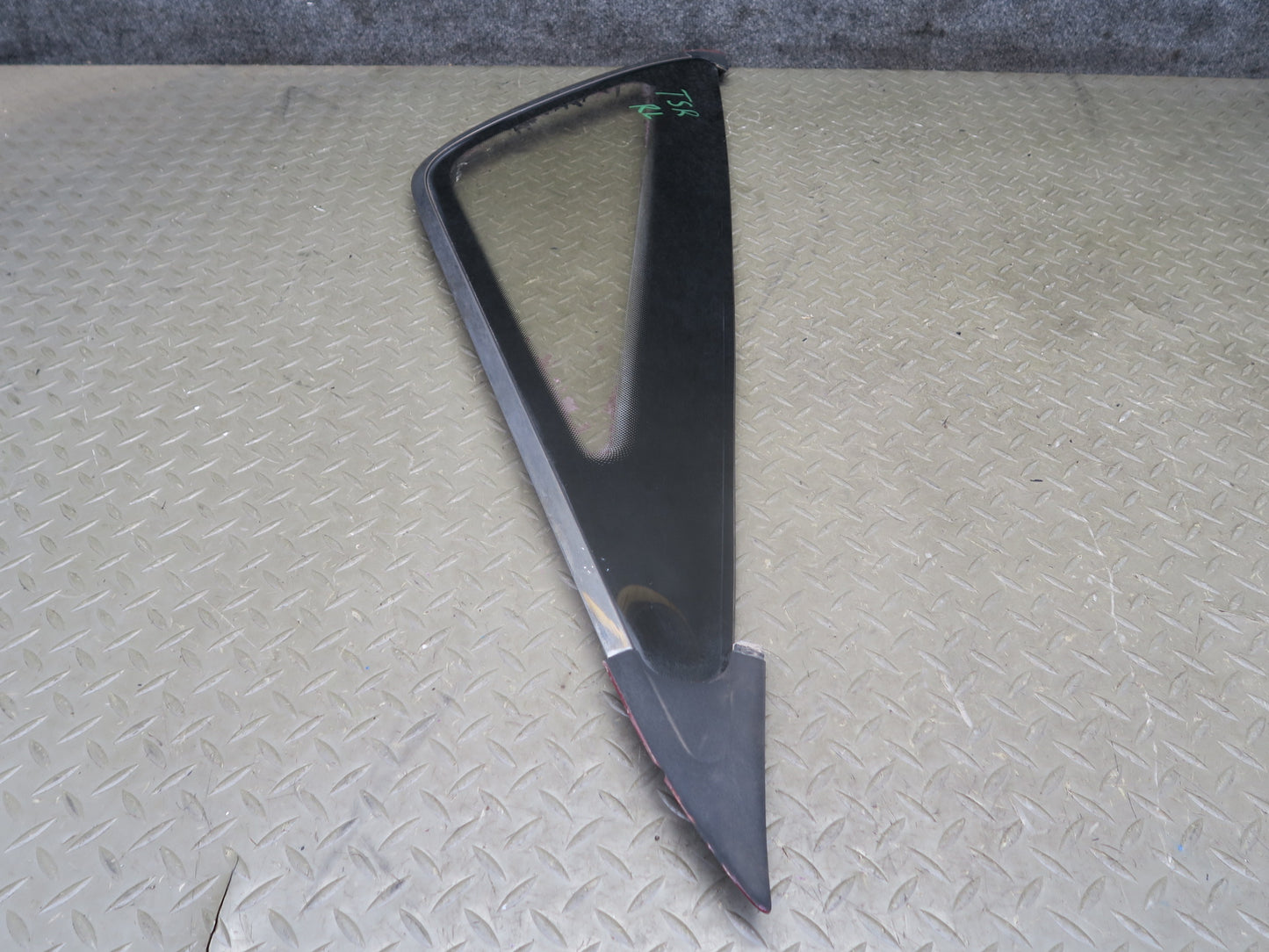 86-88 Toyota Supra MA70L Rear Left Quarter Glass Window w Molding Trim Set OEM