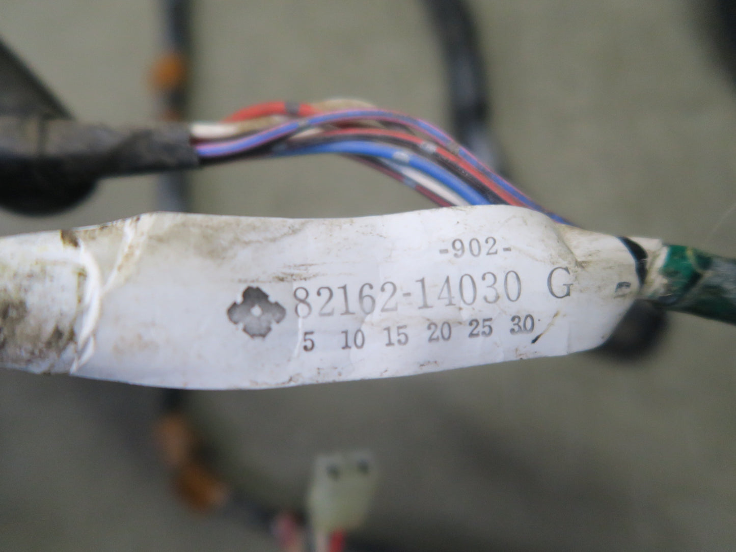 1986 Toyota Supra MA70L Interior & Rear Body Wire Wiring Harness w Fuse Box OEM