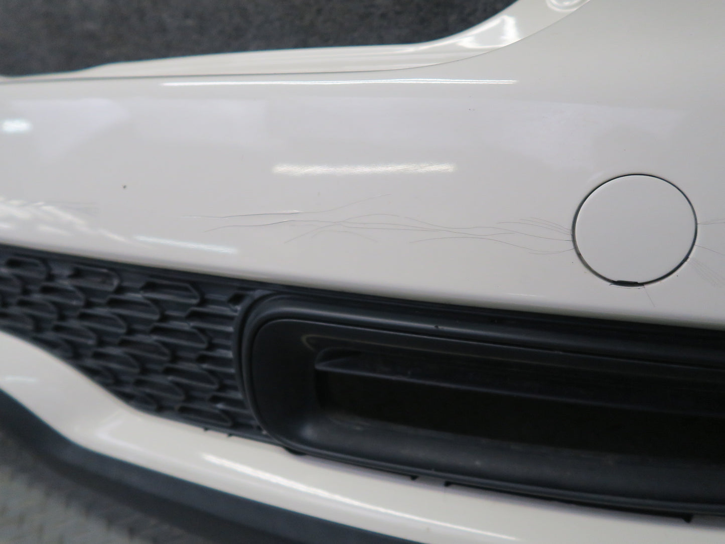 11-13 Mini Cooper S R56 R58 R59 R57 Rear Bumper Cover Pepper White OEM