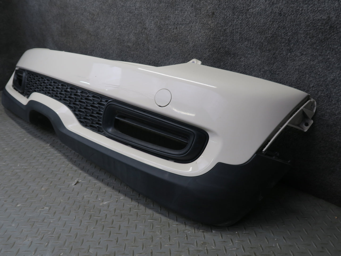 11-13 Mini Cooper S R56 R58 R59 R57 Rear Bumper Cover Pepper White OEM