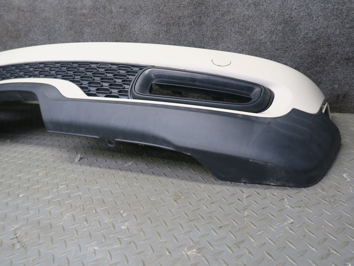 11-13 Mini Cooper S R56 R58 R59 R57 Rear Bumper Cover Pepper White OEM