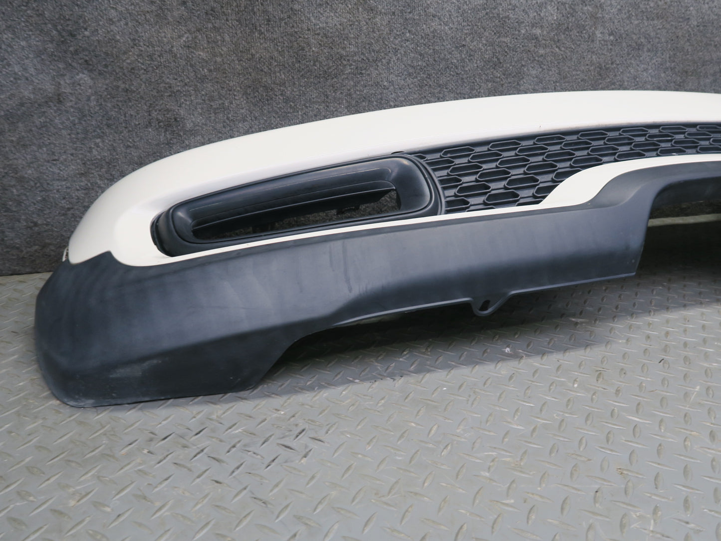 11-13 Mini Cooper S R56 R58 R59 R57 Rear Bumper Cover Pepper White OEM