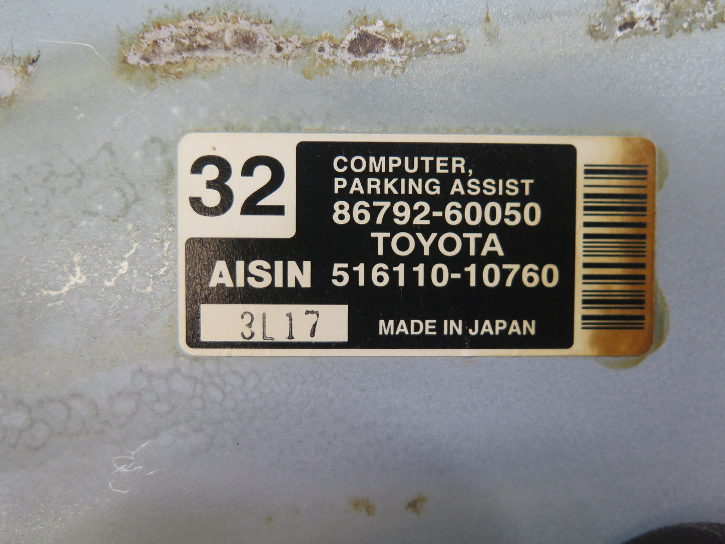 2003-2007 Lexus UZJ100L LX470 Parking Assist Control Module 86792-60050