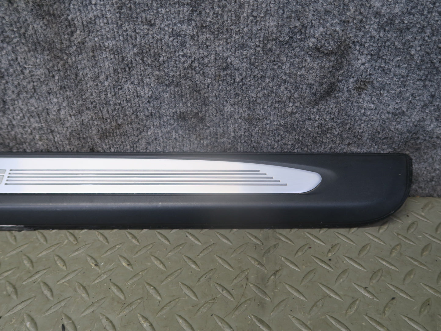 2006-2010 BMW E63 E64 M6 Door Illuminated Scuff Sill Plate Trim Panel Set of 2