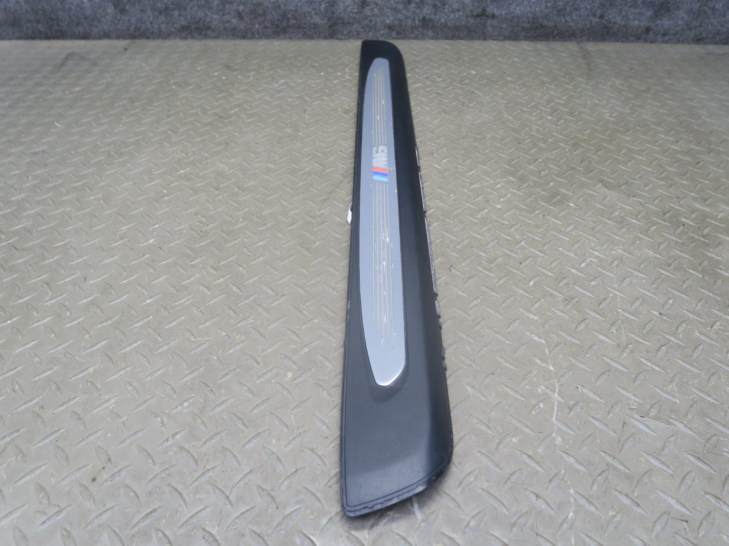 2006-2010 BMW E63 E64 M6 Door Illuminated Scuff Sill Plate Trim Panel Set of 2