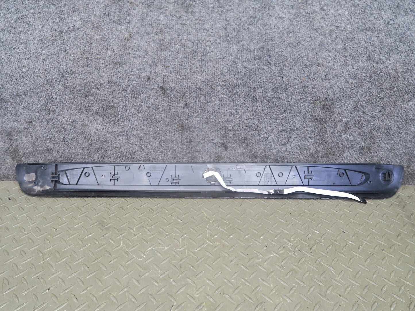 2006-2010 BMW E63 E64 M6 Door Illuminated Scuff Sill Plate Trim Panel Set of 2