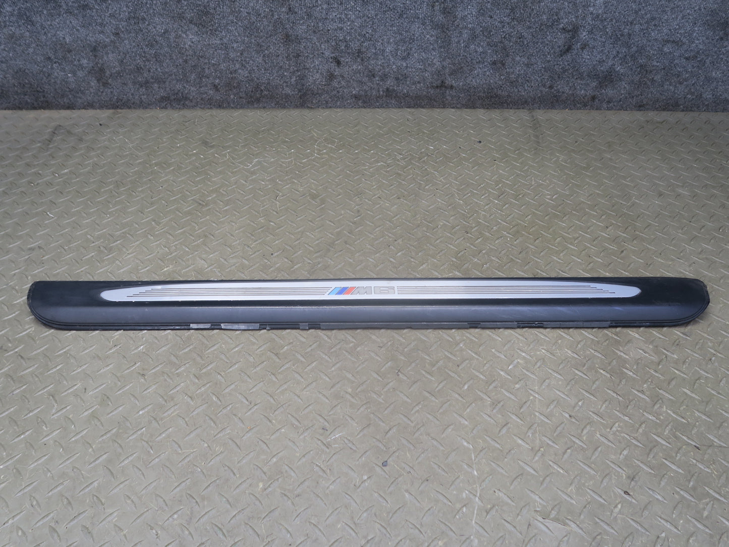 2006-2010 BMW E63 E64 M6 Door Illuminated Scuff Sill Plate Trim Panel Set of 2