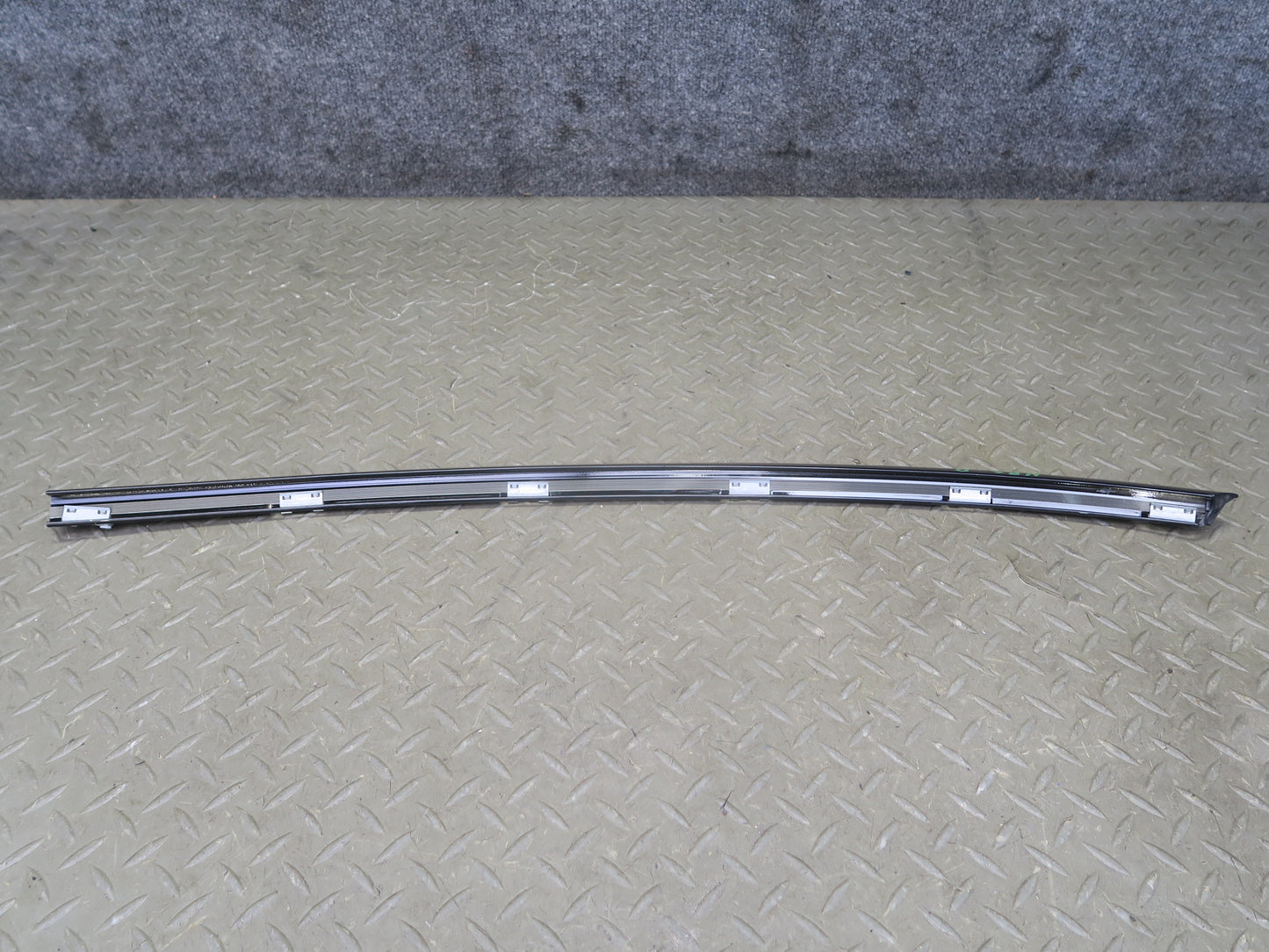 06-10 BMW E64 M6 Convertible Right Door & Windshield A Pillar Trim Molding Set