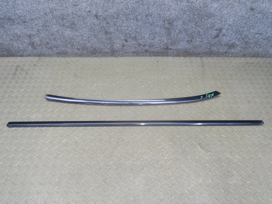 06-10 BMW E64 M6 Convertible Left Door & Windshield A Pillar Trim Molding Set