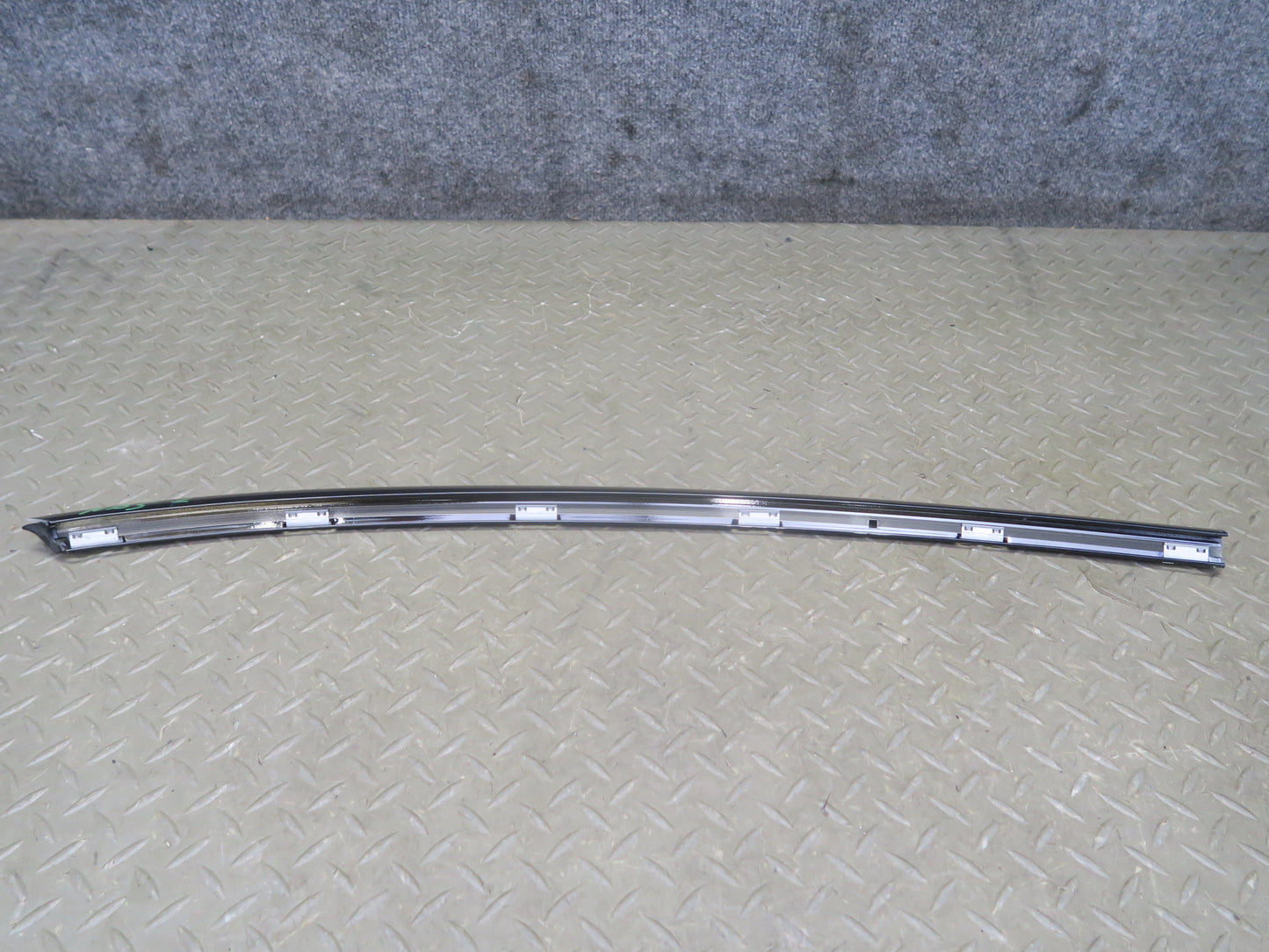 06-10 BMW E64 M6 Convertible Left Door & Windshield A Pillar Trim Molding Set