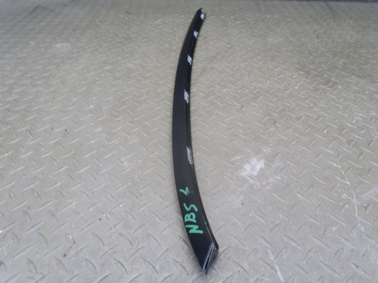 06-10 BMW E64 M6 Convertible Left Door & Windshield A Pillar Trim Molding Set