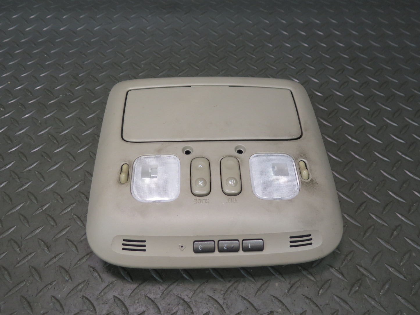 2003-2007 Lexus UZJ100L LX470 Overhead Console Interior Light Lamp Set of 3