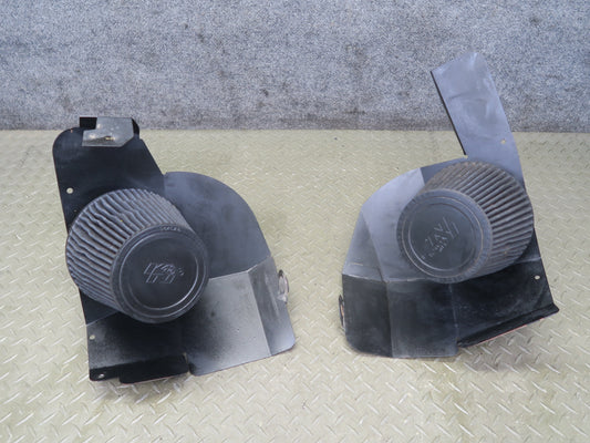 2006-2007 BMW E63 E64 M6 K&N Typhoon Cold Air Intake Filter Sensor Set of 2