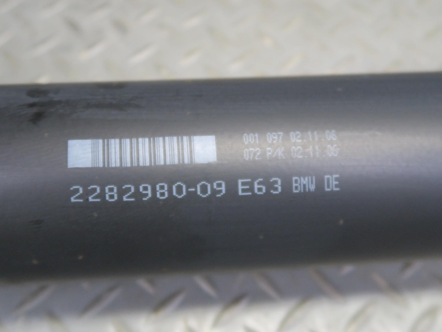 2006-2008 BMW E63 E64 M6 SMG Rear Driveshaft Drive Shaft 2282980