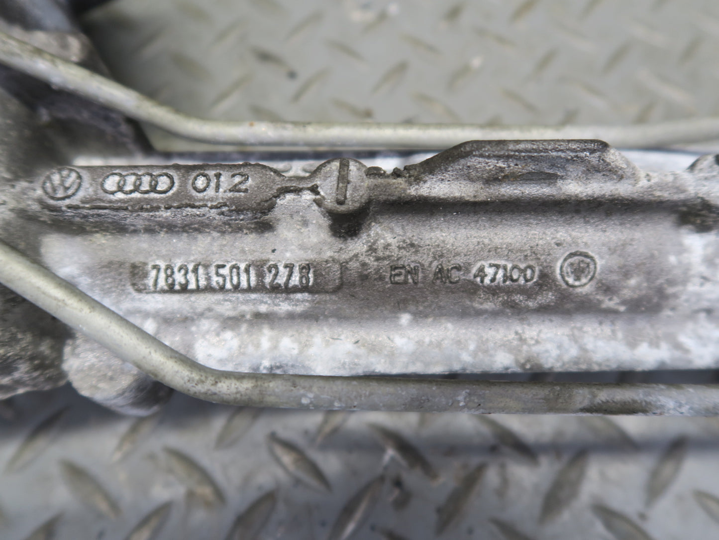 08-12 Audi 8T A5 S5 AWD Power Steering Rack & Pinion 81K Miles 8T1422066B OEM