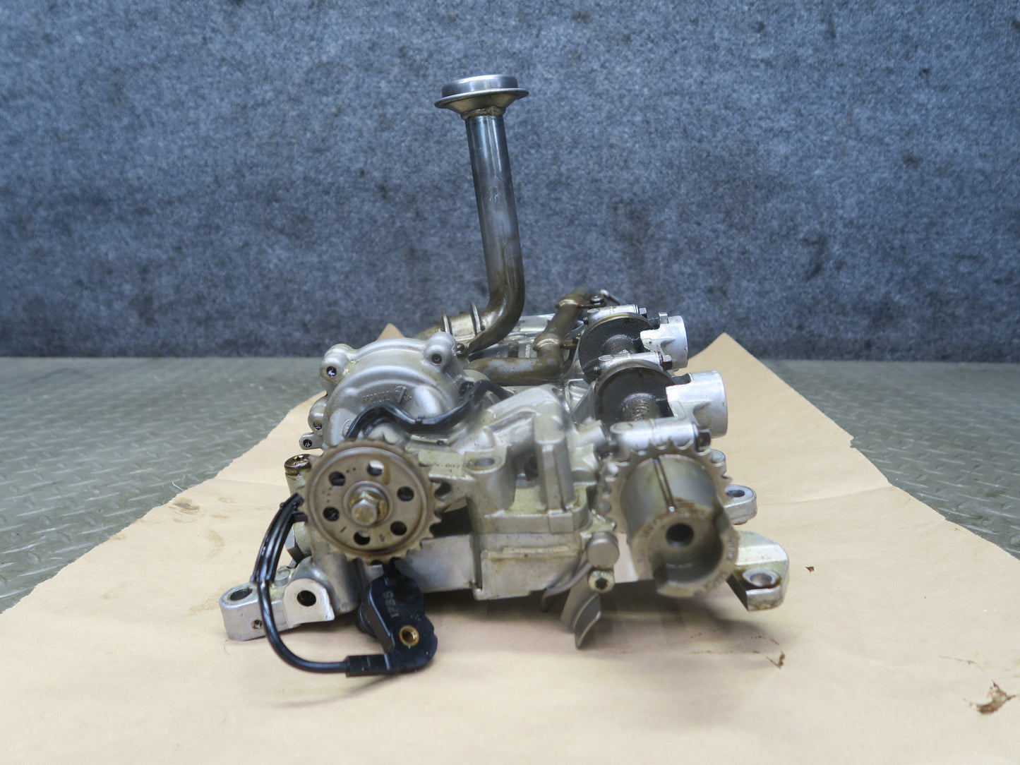 14-17 Range Rover Sport L494 3.0L Engine Oil Pump Windage Oil Baffle 45k Miles