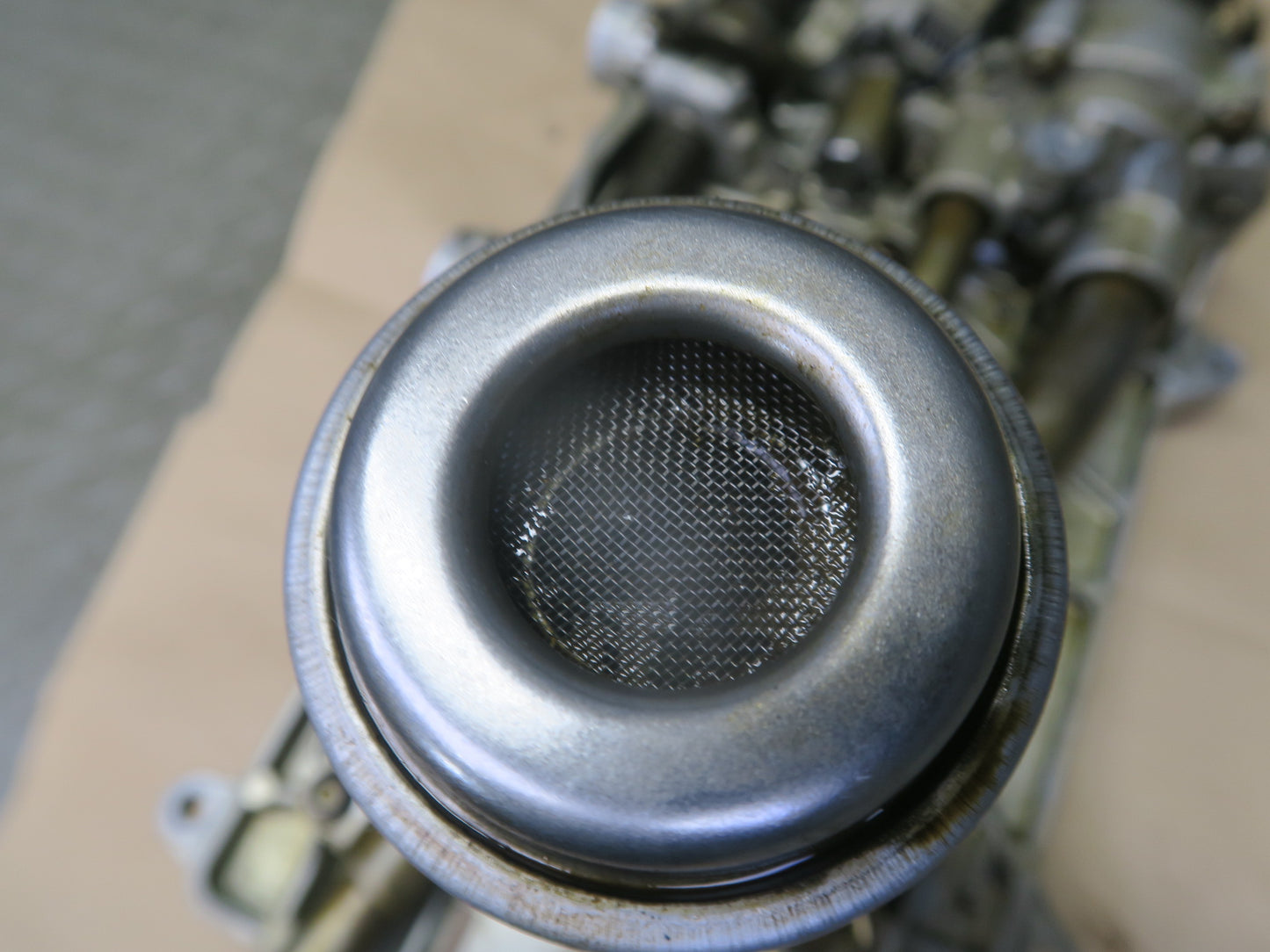 14-17 Range Rover Sport L494 3.0L Engine Oil Pump Windage Oil Baffle 45k Miles