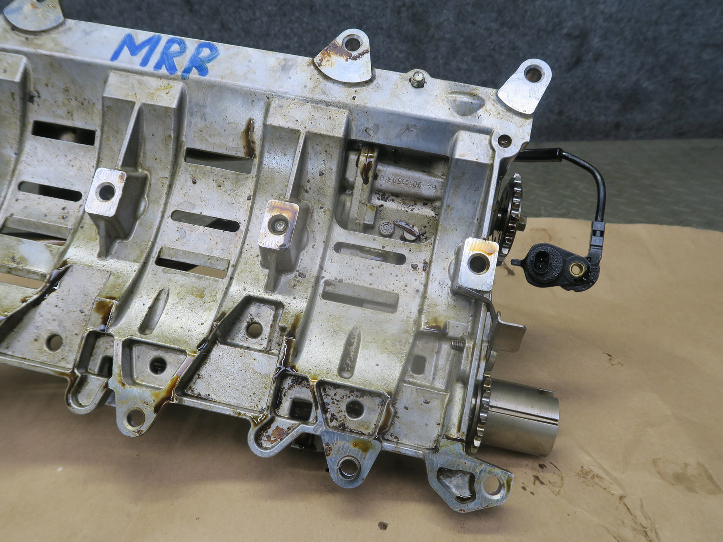 14-17 Range Rover Sport L494 3.0L Engine Oil Pump Windage Oil Baffle 45k Miles