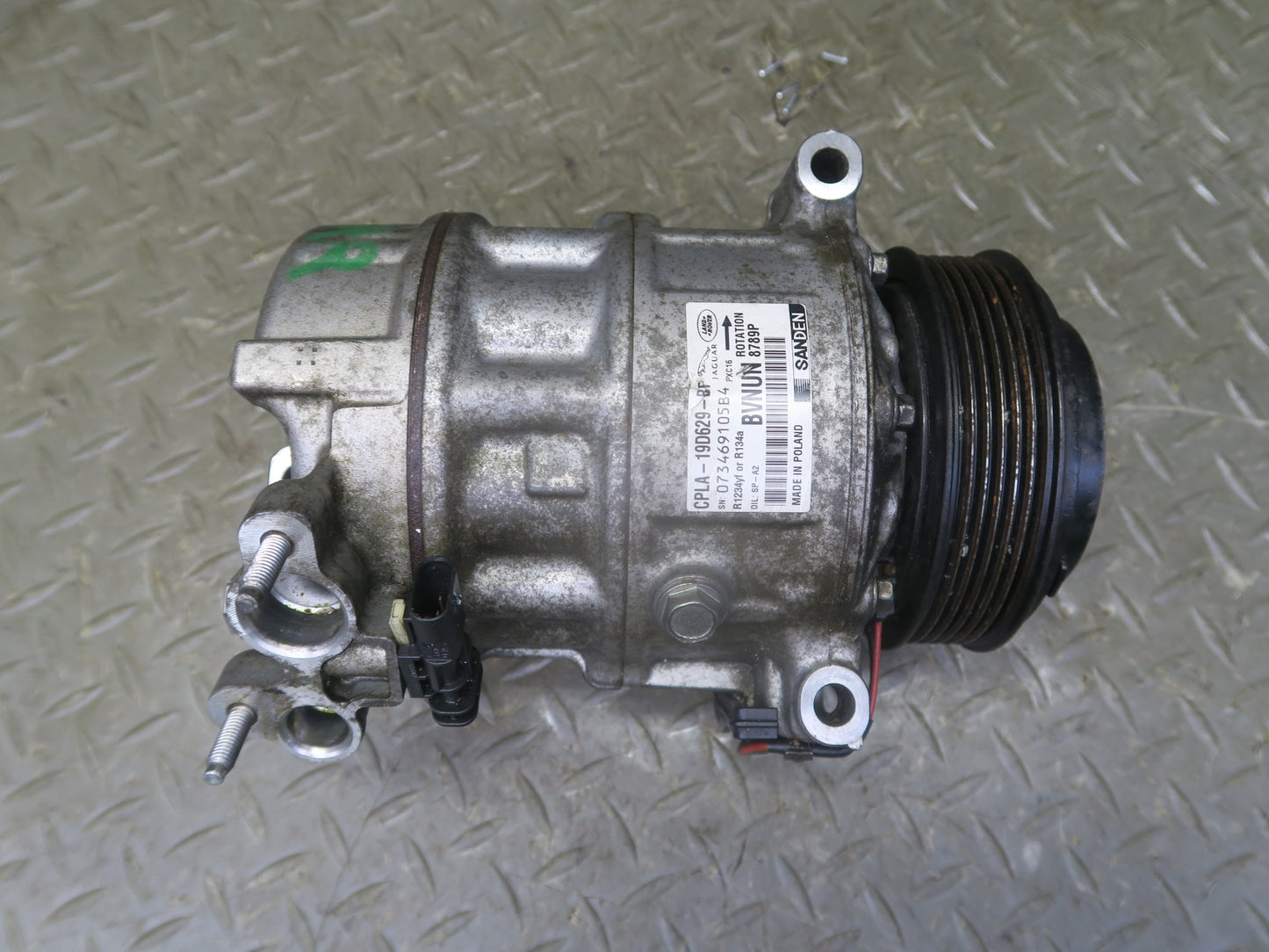 2014-2017 Range Rover Sport L494 A/C Air Condition Compressor CPLA-19D629-BP