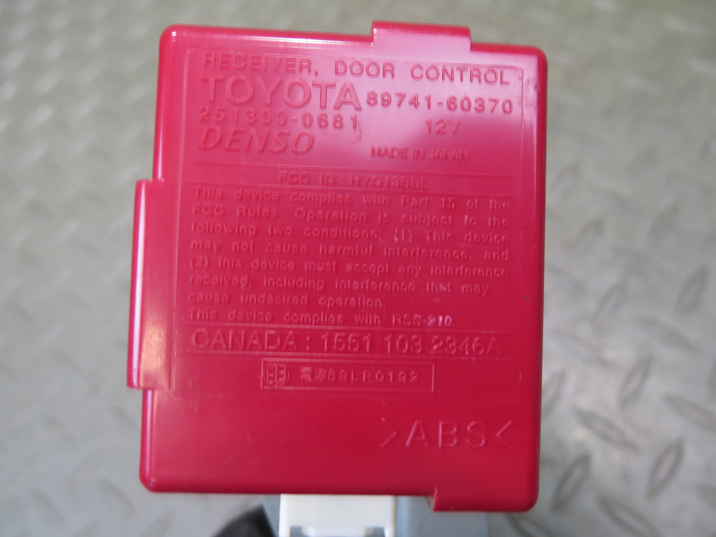 2003-2007 Lexus UZJ100L LX470 Door Control Receiver Computer Control Module