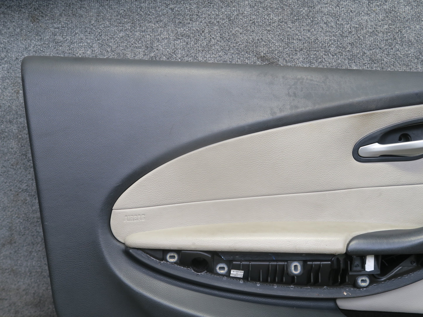 2006-2007 BMW E63 E64 M6 Left & Right Door Interior Trim Cover Panel Set of 2