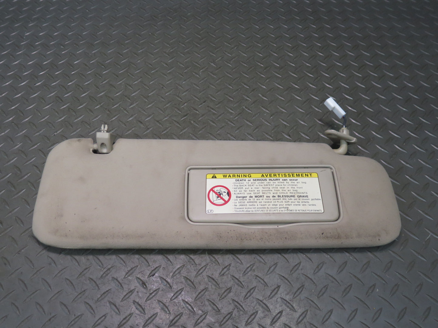 2003-2007 Lexus UZJ100L LX470 Primary & Secondary Front Sun Visor Set of 4