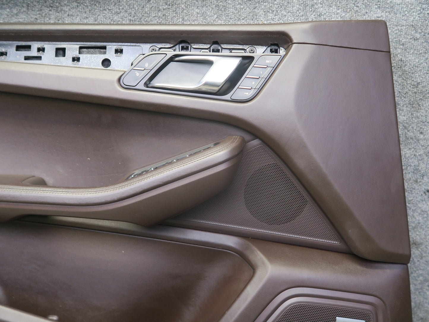 2015-2018 Porsche Macan Front Left & Right Door Trim Cover Panel Set of 2